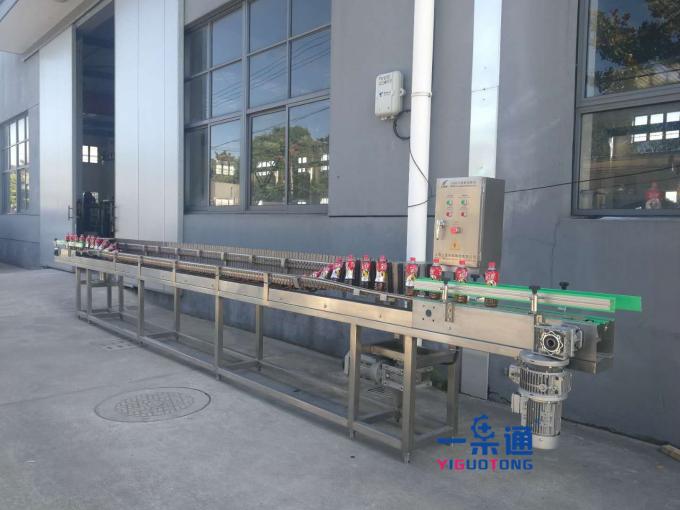PET / Glass Bottle Overturn Uht Pasteurization Equipment With Tilting