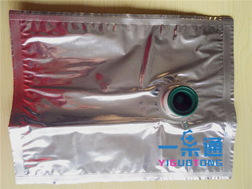 Customized  Tap Spout Filling Aseptic Bags In Box With Bag In Box Valve