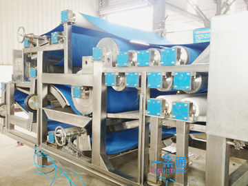 SUS304 Belt Press Machine For Concentrated Pear Paste 15kw 220V 50Hz