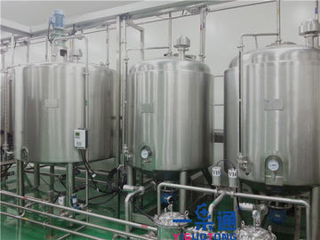Juice Drink Automatic Cip System / Cip Equipment To Wash Pipe , Tank