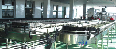 Neck Tilting Bottle Sterilizer Machine For Fresh Juice / Beverage Production Plant