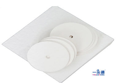 Cotton Pulp Industrial Filter Paper , Oil Filter Paper Pad In Rectangle Shaped