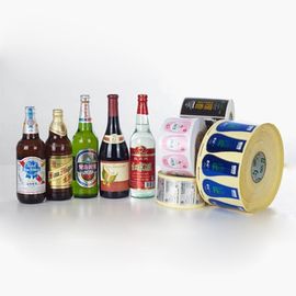 Customized Adhesive Packaging Logo Roll Sticker Labels Printing For Bottles