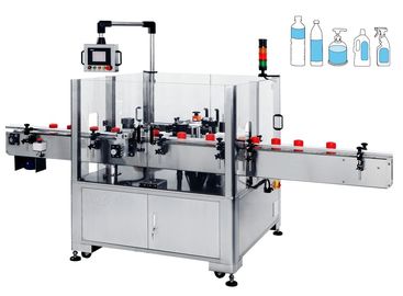Single Sided Automatic Vial Sticker Labeling Machine For Small Round Bottles