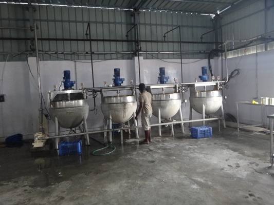 SUS304 Tomato Ketchup Production Line Seasoning For Cooking