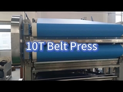 How the belt press works?