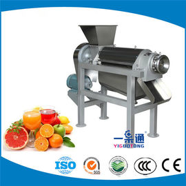 Orange Juice Extract SUS304 2t/H Spiral Juicing Machine