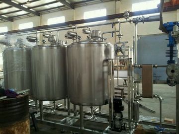 PLC Control Cip Cleaning System 3000L  / Cip Tank In Water Treatment