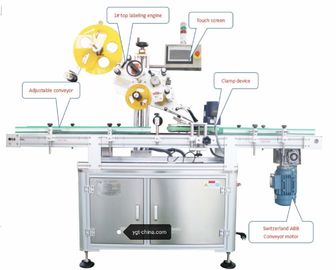 Top Sticker Tax Labeling Machine For Wine Bottle