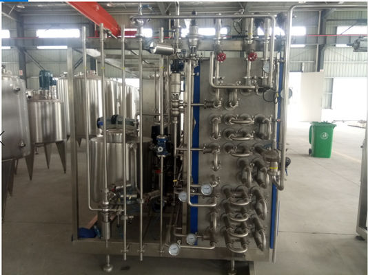 1000l/H Fresh Milk PLC Uht Pasteurization Equipment