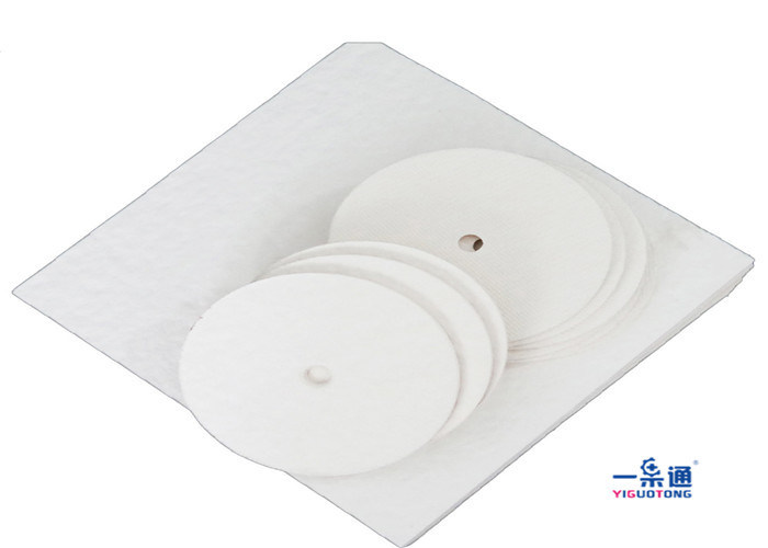Cotton Pulp Industrial Filter Paper , Oil Filter Paper Pad In Rectangle