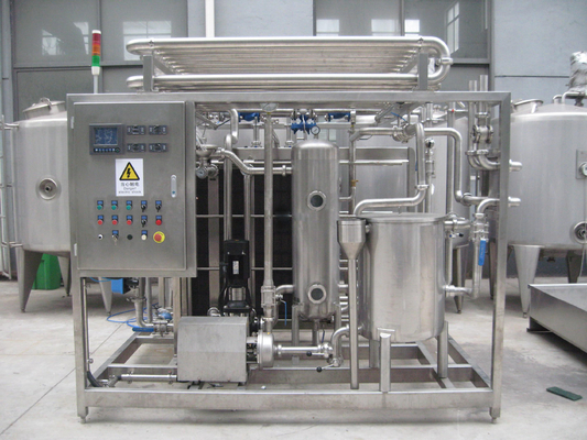 Industrial Plate Pasteurizer For Milk And Beer Beverage