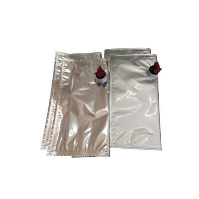 Aseptic Bag in Box Packaging Bag Aluminum Foil Laminated 3-25L Heat Seal Moistureproof for Juice Milk Puree Sauce and Beverage