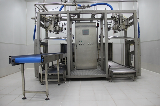 Hot Package Aseptic Bag Filler For Coffee Milk Fresh Juice Bag In Box Filling Machine