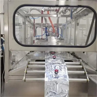 Fruit Pulp Tomato Paste Jam Milk Aluminum Foil Bag Aseptic Filling Machine Big Capacity Box In Bag