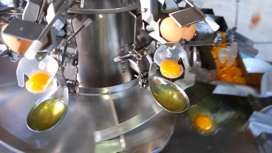 Egg Breaking Machine With Cup Separation Function For Yolk White Full Egg Product