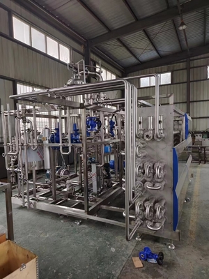 Direct Steam Sterilization New Technology Of DSI Sterilizer / UHT Sterilization Machine