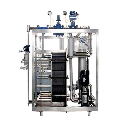 8T/H SUS304 135-150 Degree UHT Pasteurizer Machinery For Milk