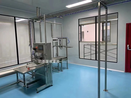 Automated Egg Pasteurizer With Homogenizer And Liquid Egg Cooling / Egg Process Equipment For Heatiing