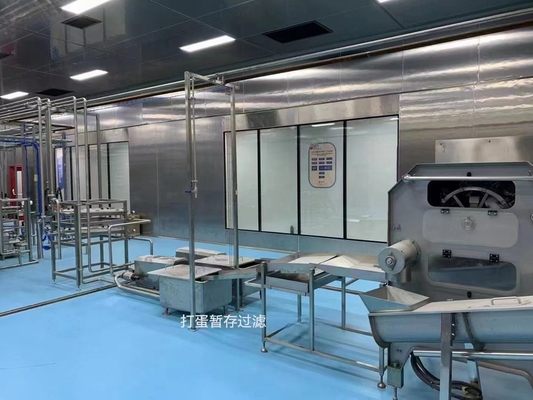 Automated Egg Pasteurizer With Homogenizer And Liquid Egg Cooling / Egg Process Equipment For Heatiing