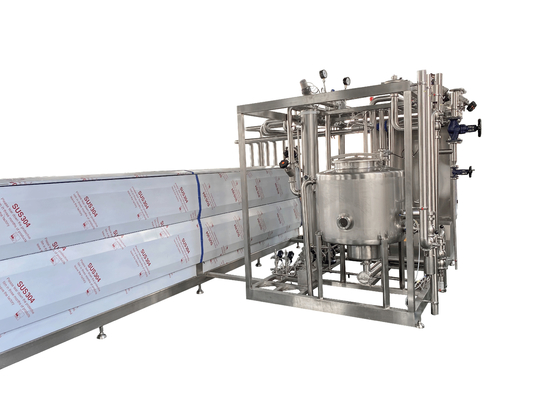 Tubular Liquid Egg Pasteurizer  / Flash Egg Liquid Plate Pasteurization Machine