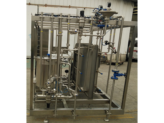 Customized 0.5-20T/H Pasteurizer For Orange/Apple/Coconut Juice Processing Line Pasteuirzation Machine With PLC SUS304/316