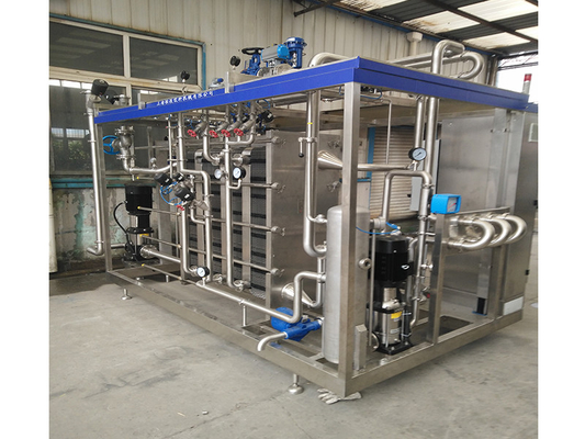 High Performance Pasteurizer For Dairy Beverage Industry Advance Technology Pasteurization Machine SUS304/316