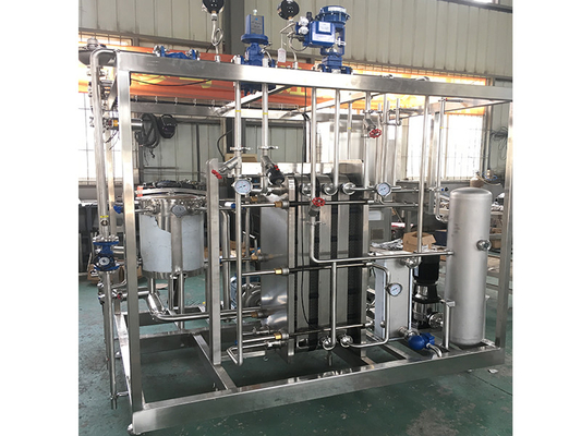 High Performance Pasteurizer For Dairy Beverage Industry Advance Technology Pasteurization Machine SUS304/316
