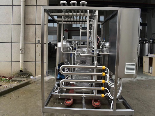 High Performance Pasteurizer For Dairy Beverage Industry Advance Technology Pasteurization Machine SUS304/316