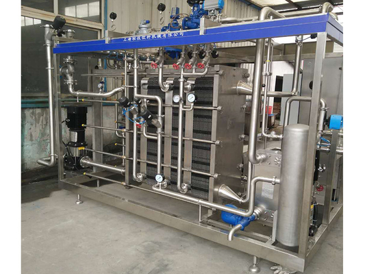 0.5-20t/H Customized Pasteurizer For Ginger/Cucumber/Kale Processing Line Pastuerization Machine With PLC SUS304/316
