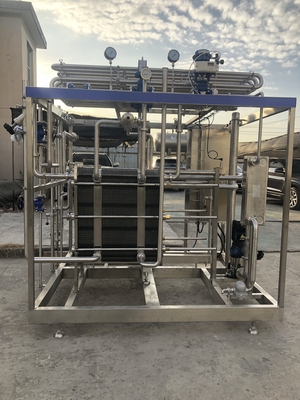 Customized 500-20000 L/H Pasteurizer For Orange/Apple/Coconut Juice Processing Line Pasteurizaton Machine