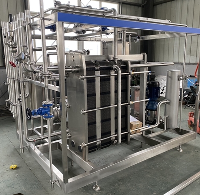 Various Capacities 500l/H-20000l/H Pasteurization Machine For Fruit Juice Processing Line