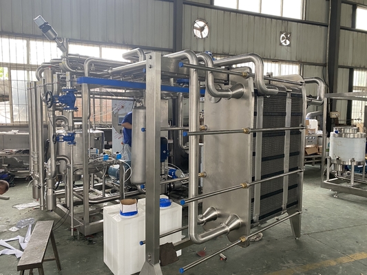 High Cost Performance Pasteurization Sterilization For Milk Fruit Juice Egg Liquid Food Beverage Machine