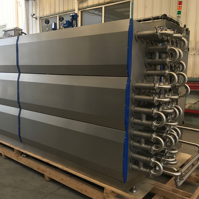 Efficient And Easy To Operate UHT Sterilizer For Fruit Juice/Beer Processing Line Customized 500-20000L/H Tubular Sterilization Equipment SUS304/316
