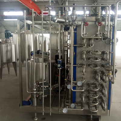 Custom Highly Efficient Sterilization Uht Sterilizer For Chili Sauce Chili Processing Line Full Automatic With Plc