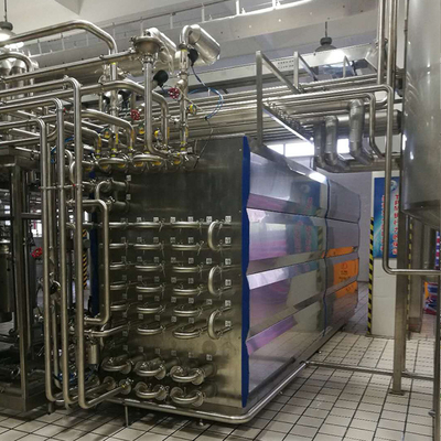 Full Automatic Custom 500-20000l/H UHT Sterilizer For Different Types Of Liquid Products Milk/Juice/Sauce SUS304/316