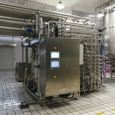Full Automatic UHT Sterilization Machine For Dairy &amp; Beverage Industry With PLC New UHT Sterilizer SUS304/316