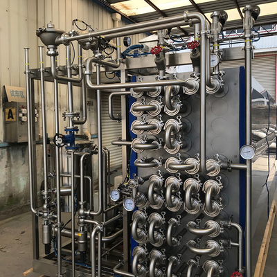 Low Price Customization Uht Sterilizer For Tomato Sauce Processing Plant Tubular Heat Exchange Sterilization Machine
