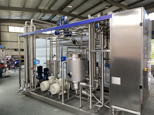 1000L UHT Sterilization Machine Providing Ultra High Temperature Treatment and Aseptic Various Liquid Food Products SUS304