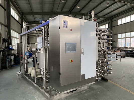 Customized 500-20000L/H UHT Sterilizer For Fruit &amp; Vegetable Processing Line New UHT Sterilization Machine