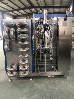 Full Automatic Customized 500-2000l/H Uht Sterilizer For Milk/Juice/Sauce Processing Line Sus304/316