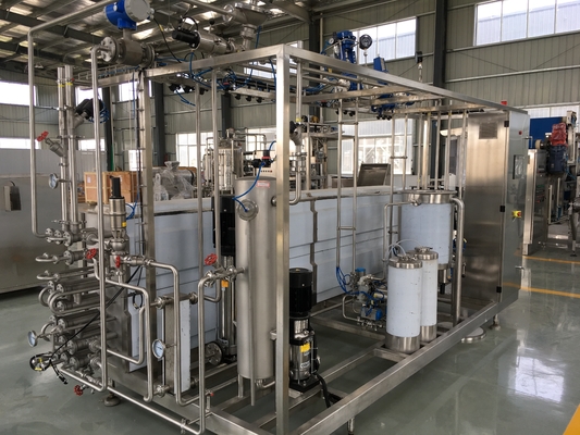 Full Automatic Customized 500-2000l/H Uht Sterilizer For Milk/Juice/Sauce Processing Line Sus304/316