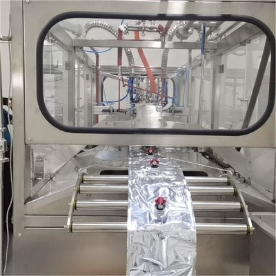 Full-Automatic Aseptic BIB Filling Machine For 1-25L Continuous Bag In Box Orange/Mango/Pineapple Juice Filler With PLC
