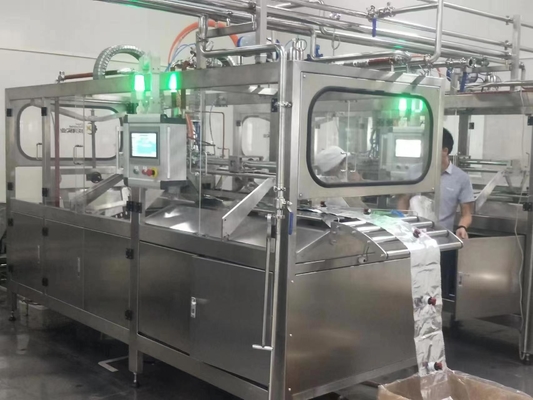 High Cost Performance Full Automatic Aseptic BIB Filling Machine For 1-25L Continuous Bag In Box Coconut Milk Filler