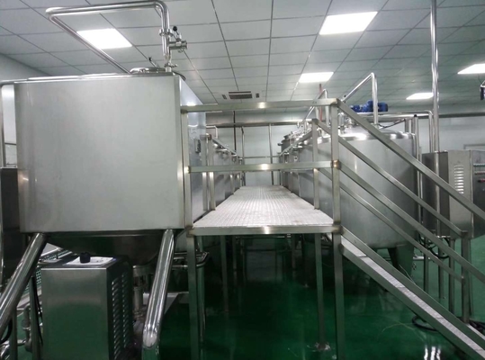 Customized UHT Milk Production Plant SUS304/SUS316L Fully Automatic Energy-Saving Ultra-High Temperature Milk Equipment