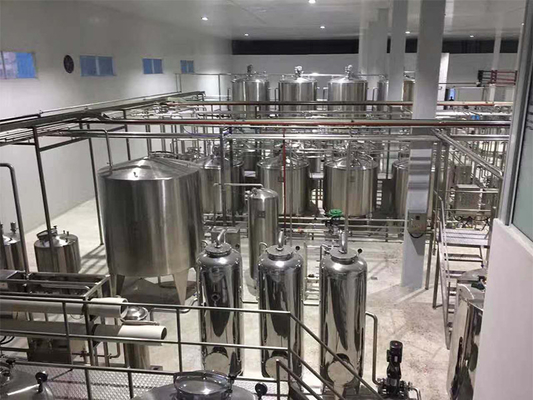 Customized Ice Cream Processing Line Complete Soft/Hard Ice Cream Production Plant Ice Cream Machine For Dairy Industry