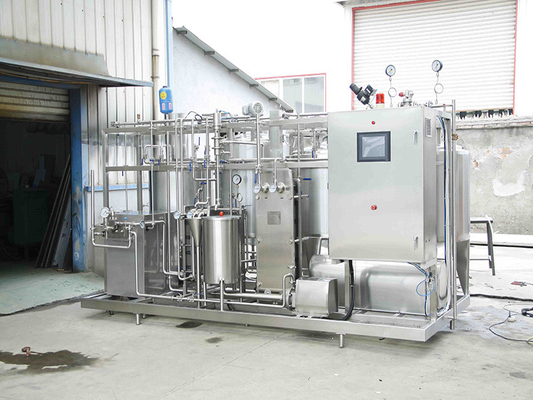 Customized UHT Milk Production Plant SUS304/SUS316L Fully Automatic Energy-Saving Ultra-High Temperature Milk Equipment