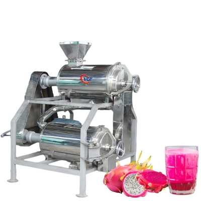 Complete Passion Fruit Processing Line Customized Passion Fruit/Pitaya/Guava Production Plant Machine With PLC For Fruit Industry SUS304/316