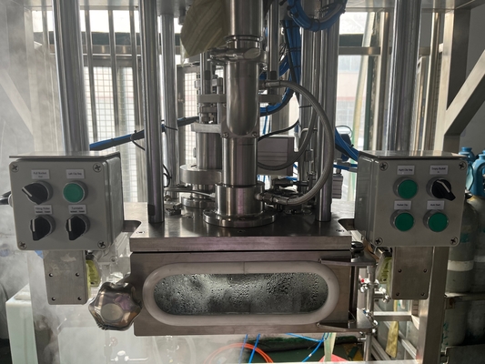 Customized SUS304/316 20-1000L BID Bag In Drum Aseptic Filling Machine For Juice/Jam/Pulp Ton Box Filler With PLC