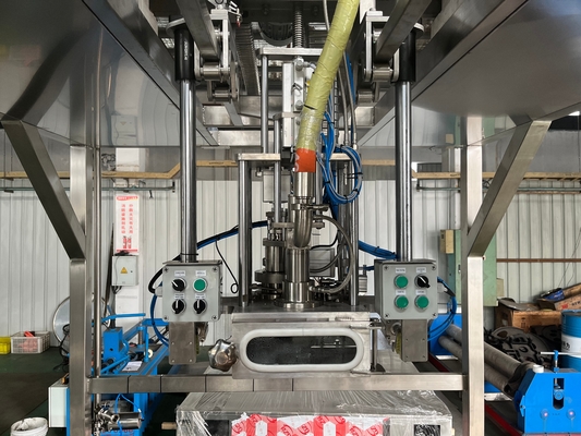 High Performance Double Heads Filling Machine Customized 20-1000l BID Bag In Drum Aseptic Filler Ton Box Filler For Dairy Beverage Factory